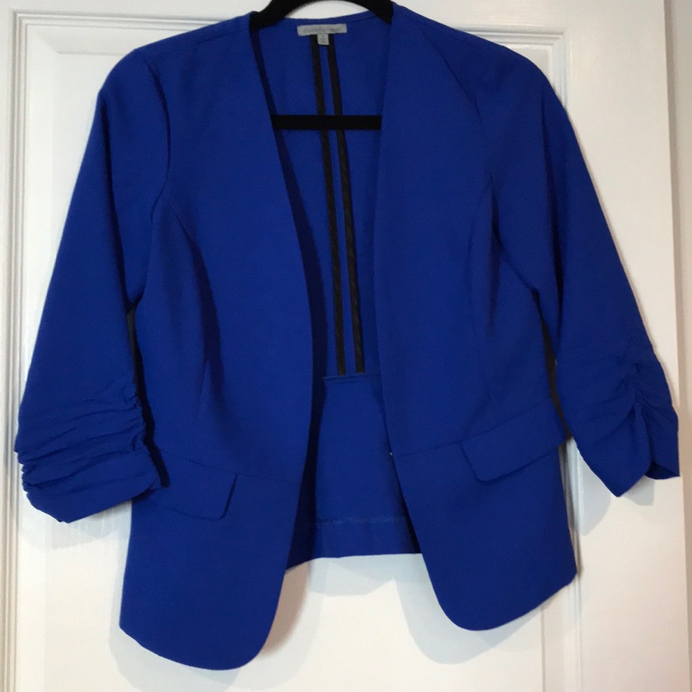 Royal blue blazer
